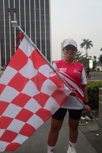 Race photo from Smartfren Run 2024 Vibes