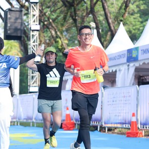 Race photo from BOGORUN 2026