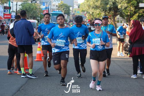 Race photo from Jabar Run 10K 2024