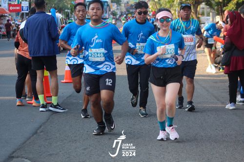 Race photo from Jabar Run 10K 2024