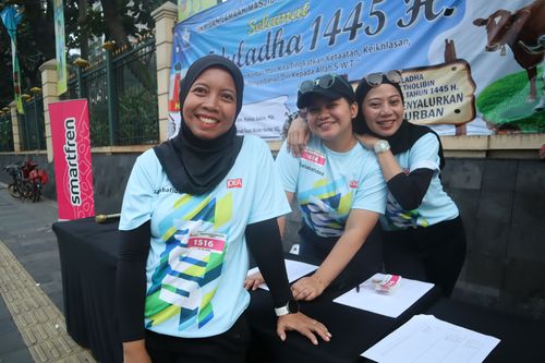 Race photo from Smartfren Run 2024 Vibes