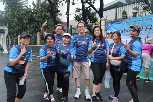 Race photo from Road to BAF Lions Run 2024