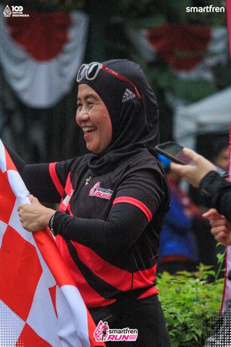 Race photo from Smartfren Run 2025 Vibes