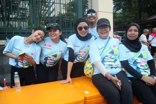 Race photo from Smartfren Run 2024 Vibes