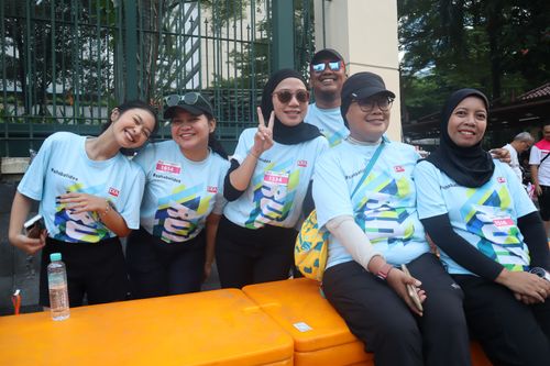 Race photo from Smartfren Run 2024 Vibes