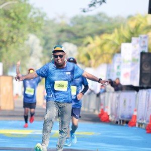 Race photo from BOGORUN 2026