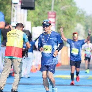 Race photo from BOGORUN 2026