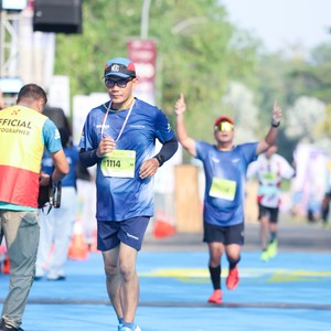 Race photo from BOGORUN 2026