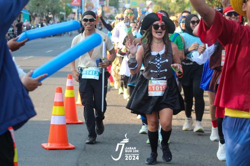 Race photo from Jabar Run 10K 2024