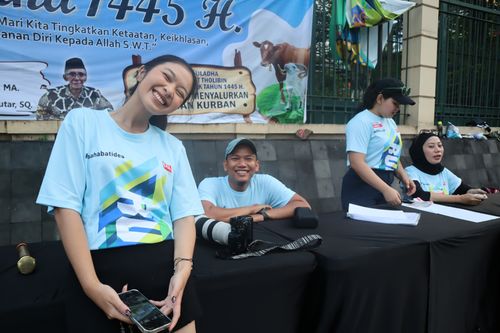 Race photo from Smartfren Run 2024 Vibes