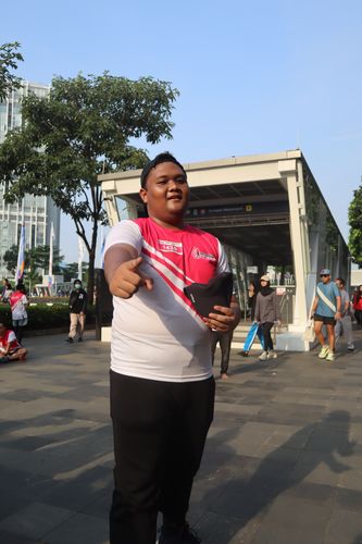 Race photo from Smartfren Run 2024 Vibes