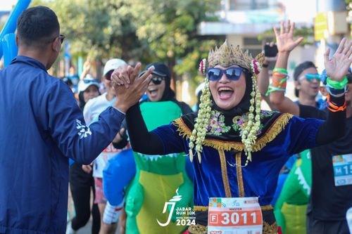 Race photo from Jabar Run 10K 2024