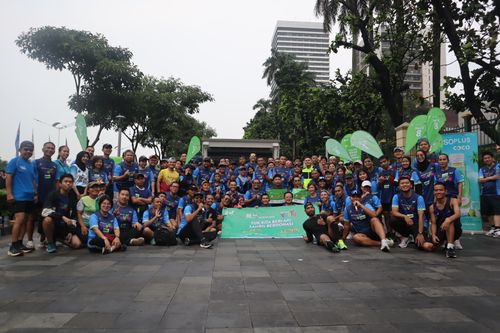 Race photo from Road to BAF Lions Run 2024
