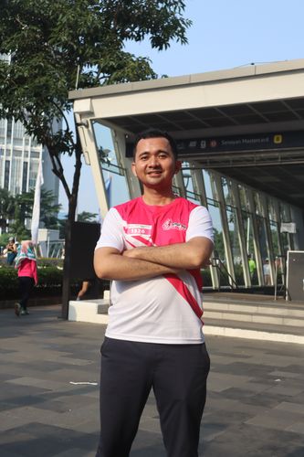 Race photo from Smartfren Run 2024 Vibes