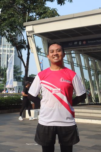 Race photo from Smartfren Run 2024 Vibes