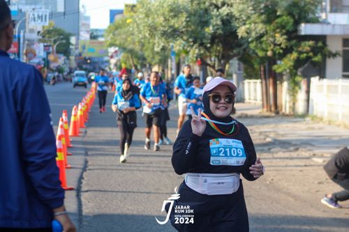 Race photo from Jabar Run 10K 2024