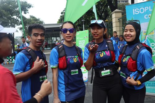 Race photo from Road to BAF Lions Run 2024