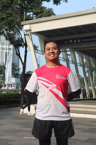 Race photo from Smartfren Run 2024 Vibes