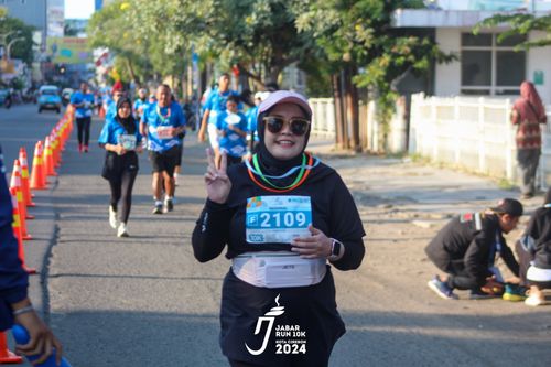 Race photo from Jabar Run 10K 2024