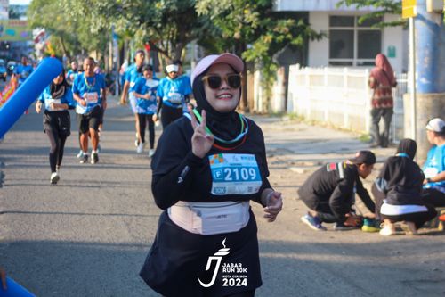 Race photo from Jabar Run 10K 2024