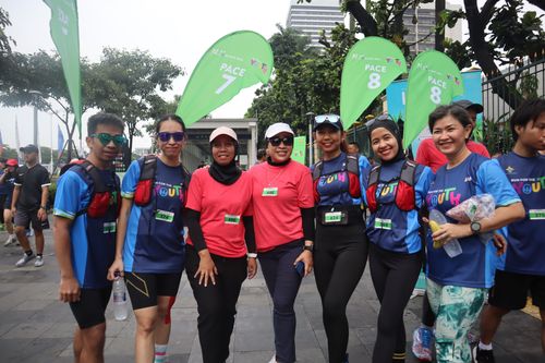 Race photo from Road to BAF Lions Run 2024