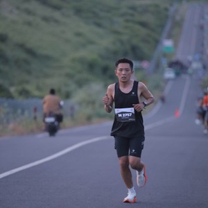 Race photo from KEDIRI HALF MARATHON 2026