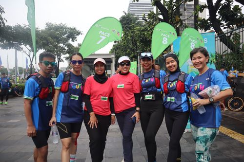 Race photo from Road to BAF Lions Run 2024