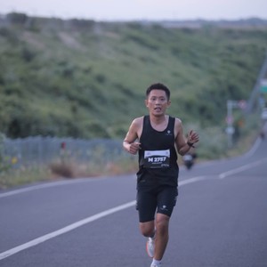 Race photo from KEDIRI HALF MARATHON 2026