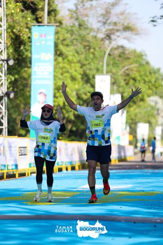 Race photo from Taman Budaya x BOGORUN 2025