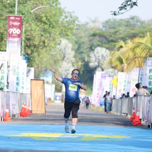 Race photo from BOGORUN 2026