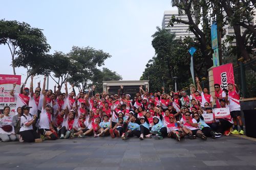 Race photo from Smartfren Run 2024 Vibes