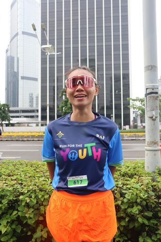 Race photo from Road to BAF Lions Run 2024