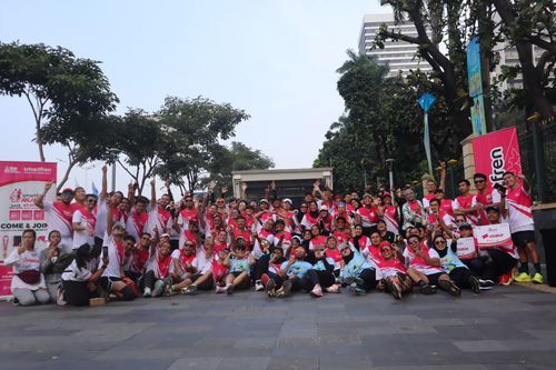 Race photo from Smartfren Run 2024 Vibes