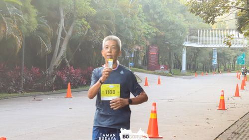 Race photo from Taman Budaya x BOGORUN 2025