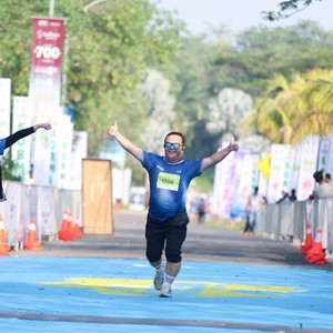 Race photo from BOGORUN 2026