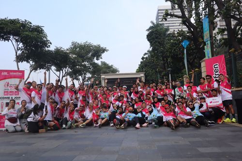 Race photo from Smartfren Run 2024 Vibes