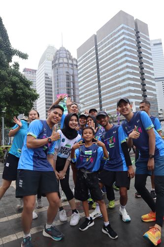 Race photo from Road to BAF Lions Run 2024