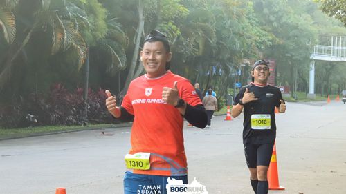 Race photo from Taman Budaya x BOGORUN 2025