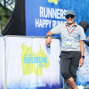 Race photo from BOGORUN 2026