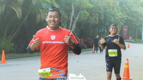 Race photo from Taman Budaya x BOGORUN 2025