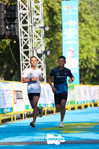 Race photo from Taman Budaya x BOGORUN 2025