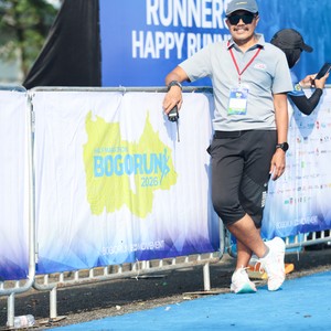 Race photo from BOGORUN 2026