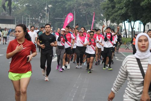Race photo from Smartfren Run 2024 Vibes