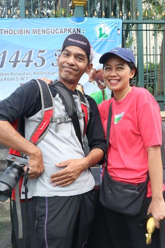 Race photo from Road to BAF Lions Run 2024
