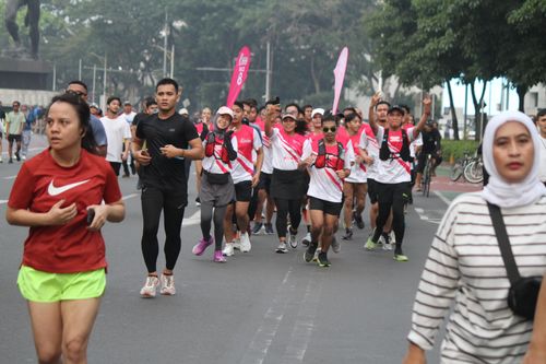 Race photo from Smartfren Run 2024 Vibes