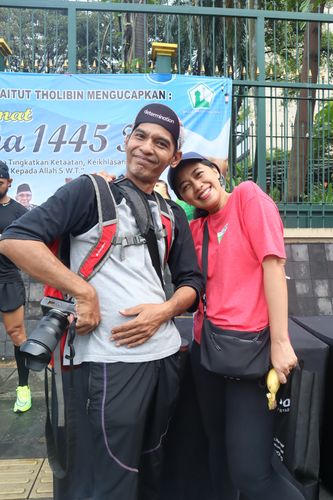 Race photo from Road to BAF Lions Run 2024