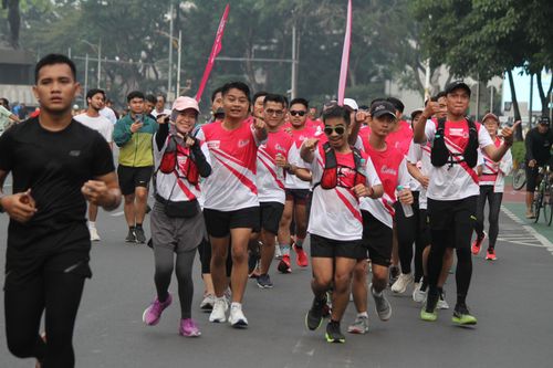 Race photo from Smartfren Run 2024 Vibes