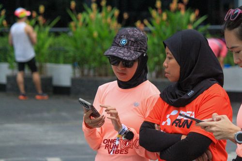 Race photo from ONE RUN 10K VIBES JAKARTA 