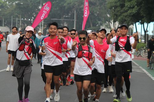 Race photo from Smartfren Run 2024 Vibes