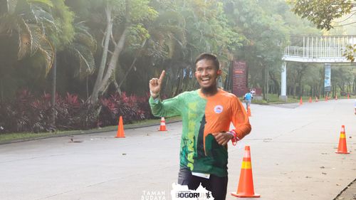 Race photo from Taman Budaya x BOGORUN 2025